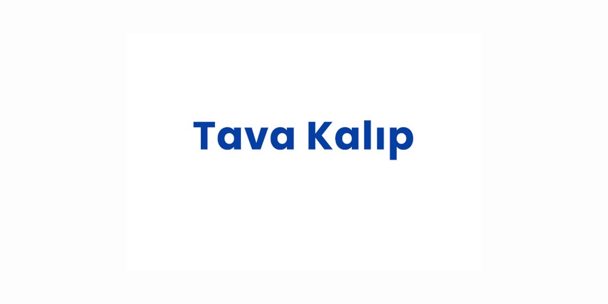 Tava Kalıp